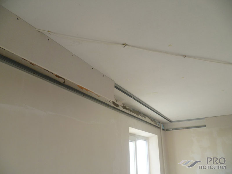 Hipoteke v drywall pod stretch strop