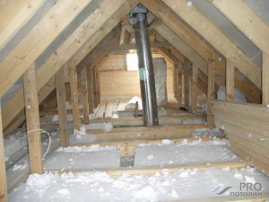 Как утеплить потолок изнутри дома?