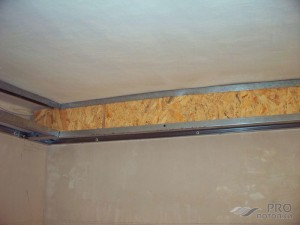 Крепление натяжного потолка к стене из гипсокартона: как надежно закрепить?