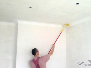 Покраска стен и потолков водоэмульсионной краской своими руками